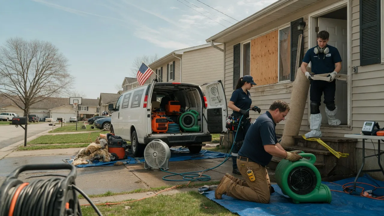 Water Damage Restoration in Deer Park, WI near me